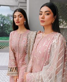 Brand: XENIA FormalsProduct Code: XFU-22-428 TAUPECollection: Hera Luxury Unstitched CollectionFabric: Chiffon DESIGN DETAILS: Embroidered Chiffon Front 28 Inches Chiffon Back 28 Inches Embroidered Chiffon Front Yoke 24 Inches Embroidered Chiffon Back Yoke 24 Inches Embroidered Chiffon Sleeves 24 Inches Embroidered Sleeves Patch Embroidered Net Dupatta 2.75 Yards Rawsilk Trouser 2.50 Yards DISCLAIMER:* Lining, Laces, and Tassels are not included in unstitched variants.* Embellishment items in st Unstitched Suit With Resham Embroidery In Georgette, Elegant Georgette Lawn Suit With Mirror Work, Georgette Lawn Suit With Mirror Work, Elegant Pink Lawn Suit For Formal Occasions, Elegant Pink Chiffon Sets, Fitted Chiffon Sets With Intricate Embroidery, Elegant Pink Sets With Mirror Work, Elegant Designer Unstitched Chiffon Suit, Elegant Designer Wear Chiffon Unstitched Suit