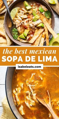 the best mexican sopa de lima soup recipe