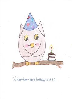 Whoos birthday is it card Card Birthday