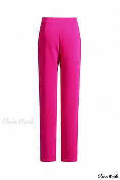 Oliviamark - Classic High-Waisted Skinny Jeans with Pintuck Embellishments Fit Pants, Pin Tucks, Straight Leg Pants, Bra Tops, Cowl Neck, Wide Leg Pants, Pencil Skirt, Embellishments, Straight Leg