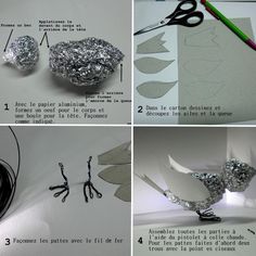 instructions for making paper flowers with scissors