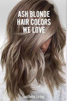 Dark Ash Blonde Hair, Blonde Hair Colors, Dark Ash Blonde, Dark Blonde Hair Color, Ash Hair, Ash Brown Hair, Ash Blonde Balayage