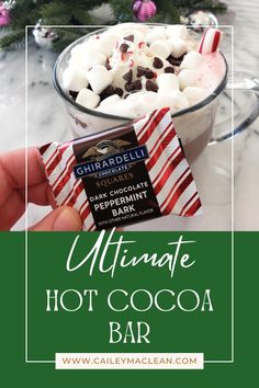 the ultimate hot cocoa bar recipe for christmas