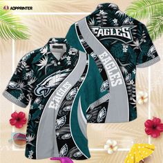 Philadelphia Eagles NFL Hawaiian Shirt