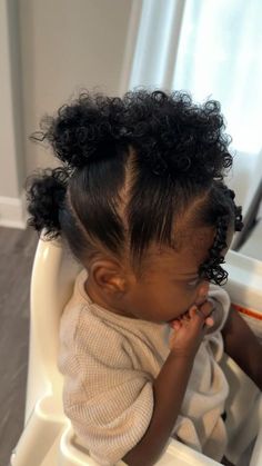 Black Toddler Hairstyles Girl, Toddler Hairstyles Girl African American, Baby Hairstyles Girl, Black Toddler Hairstyles, Easy Toddler Hairstyles, Black Kids Braids Hairstyles, Hairstyles Girl, Black Toddler, Lil Girl Hairstyles