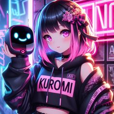 #kuromi Kuromi Pfp, Whatsapp Wallpaper Cute, Whatsapp Wallpaper, Kawaii Art, Dark Anime, An Anime, Gamer Girl, Beautiful Photo, Creative Ideas