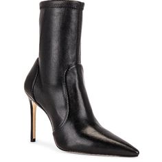 Stuart Weitzman Stretch Bootie Box Included If Desired Worn Twice Heel Height: 100m Color: Black Size: 8.5 Stuart Weitzman, Bootie Boots, Heel Height, Ankle Boots, Women Shoes, Boots, Heels, Women Shopping, Black