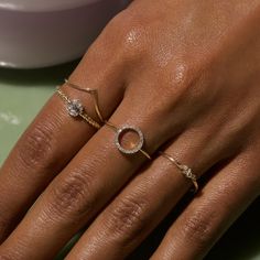 Our XYZ collection is filled with gorgeous, dainty, low-key pieces you'll hardly ever take off. Designed for the everyday, we focused on creating a range of staples made from materials of the very highest quality - namely 100% natural, sparkly top-drawer diamonds and solid gold that won't tarnish or flake, all at prices that seriously slay. Made by the very same craftsmen that produce those oh-so-traditional but overpriced jewelry brands, these modern gold classics allow you to indulge in what y Ring Designs Unique, V Ring, Stone And Strand, Metal Wedding, Plain Wedding Band, Wedding Bands For Her, Belize Travel, Mens Silver Necklace, Silver Wedding Bands