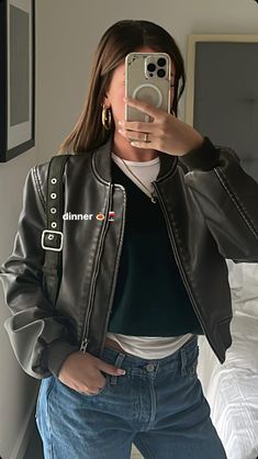 Jacket Outfit Women, Zara Jacket, Aesthetic Fits, Outfits With Converse, Todays Outfit, Fashion Aesthetic, Casual Style Outfits, Winter Fashion Outfits, 11 11