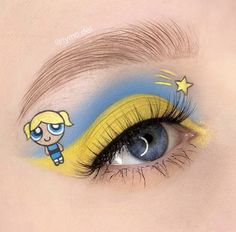 Disney Eye Makeup, Makeup Themes, Anime Makeup, Halloween Eye Makeup, Cute Halloween Makeup, Cute Eye Makeup