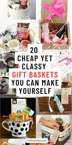 the top ten cheap gift baskets you can make yourself