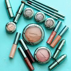 Beautiful Collectibles From The Aquatic Collection ,Color In Seducing Sound And Modern Lure. Listing Is For Each Sold Sepratly. Mac Collection, Makeup And Beauty Blog, Makeup Obsession, Mac Makeup, I Love Makeup, Makeup Brands, Beauty Items, Love Makeup, All Things Beauty