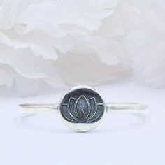 "☉ Metal Type: Sterling Silver. ☉ Metal Stamp or Hallmark: .925 ☉ Metal Purity: 92.5% Sterling. ☉ Face Measurements From South To North: 7mm(0.27\") Custom orders welcome!" Sterling Silver Stackable Flower Ring, Spiritual Oxidized Finish Rings, Oxidized Sterling Silver Stackable Rings, Adjustable Stackable Rings With Oxidized Finish, Adjustable Stackable Rings With Oxidized Finish As Gift, Adjustable Oxidized Stackable Rings As Gift, Sterling Silver Spiritual Flower Ring, Spiritual Sterling Silver Stackable Rings, Engraved Ring With Oxidized Finish For Gift