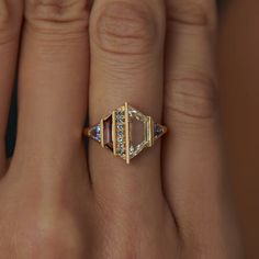 Trine OOAK Diamond Bicolor Tourmaline Spinel & Sapphire Statement Ring – ARTEMER The Bling Ring, Moissanite Diamond Rings, Dream Engagement Rings, Pretty Rings, Jewelry Inspo, Dream Jewelry, Moissanite Diamonds, Christmas Sale, Cute Jewelry