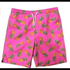 Ingear Little Boys Quick Dry Beach Board Shorts Swim Trunk Swimsuit Beach Shorts With Mesh Lining (Pink Pineapple, 3t) Size: 3t - - - New With Tag - Clothing Box 5 - 0.25 Lbs, 4 Oz, Quantity = 4, #1119 Light Blue Sandals, Kids Swim Trunks, Athletic Swim, Boys Swim Shorts, Kids Swim, Swimsuit Beach, Pink Pineapple, Clothing Boxes, Boys Swim Trunks