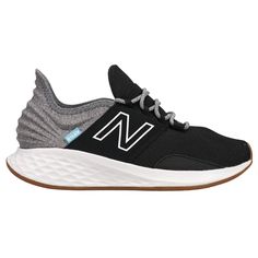 The Fresh Foam Roav Tee Shirt keeps you comfortable on the go. Fresh Foam cushioning creates a soft underfoot feel, while the Ultra Heel provides a snug, locked-in fit. Heathered materials add comfort and style inspired by your favorite classic tee. $69.95 New Balance Black Athleisure Sneakers, Comfortable Black Sneakers With Arch Support, Comfortable Black Running Shoes With Cushioned Footbed, Black Walking Shoes With Arch Support And Athletic Fit, Comfortable Athletic Black Sneakers, Comfortable Black Running Shoes, Black Walking Shoes With Arch Support, Comfortable Black Athletic Sneakers, New Balance Casual Walking Shoes For Light Sports