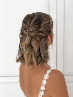 Guest Hair, Bridesmaid Hair Makeup, Wedding Guest Hairstyles, Short Wedding Hair, Penteado Cabelo Curto, Wedding Hair And Makeup