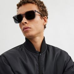 A classic style these lightweight square sunglasses are perfect for everyday. They’re finished with our name at the temple for a heritage touch. | Coach Thin Square Sunglasses - Gunmetal Black Sunglasses Square, Branding Coach, Wine Brands, Blue Square, The Temple, Be Perfect, Square Sunglasses, Blue Man, Forest Green