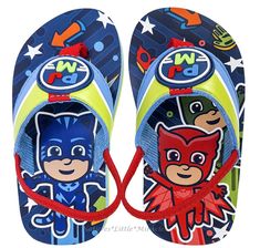 QUICK SHIPPING ~ USA SELLER! Officially Licensed Merchandise! **New With Tags** PJ MASKS Boy's Summer Flip Flops Available in Toddler Sizes: 5-6 Officially licensed PJ Masks boy’s flip flop summer shoes. The bright colors & large character art l will be a great addition to his summer wardrobe! These are perfect for the pool, the beach, the lake or even just around the backyard. Hassle-Free slip on style with stay in place back strap for a secure fit. Soft flexible sides and squishy sole for adde Catboy Pj Masks, Catalog Bag, Swimsuit Beach, Summer Flip Flops, Beach Sunglasses, Flip Flop Shoes, Disney Merchandise, Summer Boy, Sandals Flip Flops