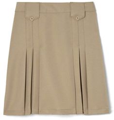 French Toast Big Girls Front Pleated Skirt with Tabs Girls School Uniform, Skirt Trends, Girls School, Plus Size Designers, Big Clothes, Plus Size Shopping, Kids Bottoms, Boot Shoes Women, Pleated Skirt