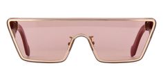 Loewe LW40042U 28YThis shield Loewe sunglass comes in a brick opal with brushed rose gold frame with pink lenses.About Loewe:Loewe is an esteemed Spanish luxury fashion brand renowned for its exceptional craftsmanship, artistic expression, and avant-garde style. With a rich heritage dating back to 1846, Loewe has continuously pushed the boundaries of fashion, captivating the world with its visionary designs and unwavering commitment to quality.Currently under the creative direction of Jonathan A Luxury Pink Shield Sunglasses With Uva Protection, Fashionable Pink Shield Sunglasses With Uv Protection, Elegant Pink Shield Sunglasses With Uv Protection, Modern Rose Gold Sunglasses For Summer, Modern Rose Gold Summer Sunglasses, Modern Pink Shield Sunglasses For Spring, Modern Rose Gold Sunglasses With Gradient Lenses, Chic Rose Gold Sunglasses For Summer, Loewe Sunglasses