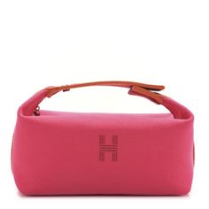 Brand New Hermes Canvas Small Bride-A-Brac Pouch Hibiscus Authentic Comes With Box & Dust Bag (Never Used, Never Worn) Length: 8 In Height: 3.5 In Width: 5 In Drop: 2.5 In Can Be Used As A Makeup Pouch, Beach Bag, Or Every Day Bag Hermes Beach Bag, Hermes Makeup Bag, Designer Pink Travel Pouch, Hermes Bags, Makeup Pouch, Day Bag, Canvas Pouch, Pouch Bag, Pink Bag