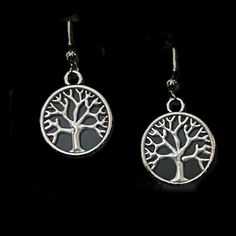 Tree Of Life Handmade Earrings Drop Dangle Boho Spiritual Tree Of Life Dangle Earrings Handmade Light Weight Drop, Dangle Earrings On Fishhooks The Tree Of Life Represents The Afterlife, And Connection Between The Earth And Heaven. The Tree Of Life, Sometimes Referred To As The World Tree Or The Tree Of Knowledge, Appears In The Mythology And Folklore Of Cultures Around The World. All Earrings Come With Backs Even If Not Shown Earth Earrings, Spiritual Tree Of Life Jewelry For Gifts, Spiritual Sterling Silver Jewelry With Tree Of Life, Symbolic Silver Tree Of Life Jewelry, Tree Of Life Earrings, Nature-inspired Tree Of Life Pendant Necklace, Women's Jewelry And Accessories, Handmade Lighting, Performance Outfit