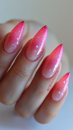 Pink Ombre Nails Amazing Nails, Blush Palette