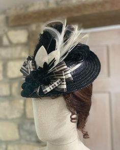 Victorian Hats Woman 1880, Victorian Bonnet, Victorian Hats Woman, Edwardian Hat, Historical Hats, New Victorian, Round Hat, Steampunk Hat