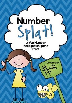 a book cover with a girl standing next to a sign that says number splat