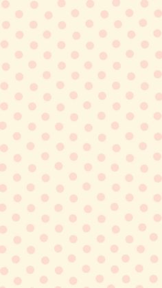 a white and pink polka dot pattern