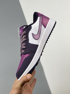 Air Jordan 1 Low Golf White/Cave Purple-Purple Smoke DZ9787-155 Walk the talk and make a statement with our top-quality Sneakers. Shop now and step up your shoe game! Please carefully choosing the size number according the size chart as we CAN NOT offer return or refund if you choose a wrong size.The product need 3-5 business days to check the quality before shipping.Our High Quality Shoes models are various, please contact to our support to ask for the model you need.Because each device displays a different color. Therefore, the actual color of the item may not be 100% the same [...] Jordan 1 Iridescent, Jordan 1 Milan, Air Jordan 1 Dior, Jordan 1 Dior, Jordan 1 Blue, Blue Chill, Jordan 1 Black, Air Jordan 1 Low, High Quality Shoes