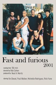 the poster for fast and fabulous, starring actors from the tv series fast and famous