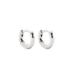 These Silver Gold huggie hoops are thicker with a smaller diameter, making a unique and subtle statement either by themselves or with other jewelry. Versatile Jewelry, Disc Earrings, Pop Bottles, Blue Nile, Affordable Jewelry, Fall Floral, Do You Need, Silver Plate, Silver Gold