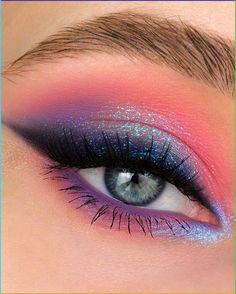 Drag Make-up, Opal Moonstone, Make Up Inspiration, Smokey Eye Makeup Tutorial, Palette Makeup, Crazy Eyes