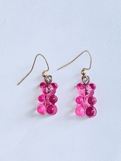 Cute gummy bear earrings that are very comfortable to wear and come in a great variety of colors! Cute Gummy Bear, Gummy Bear Earrings, Bear Earrings, Gummy Bear, Oct 11, Gummy Bears, Jewelry Earrings Dangle, Etsy Earrings, Dangle Drop Earrings