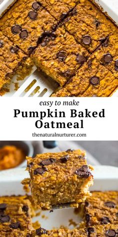 Embrace fall with this Pumpkin Baked Oatmeal! It’s easy to prepare, delicious, and packed with warm flavors. Naturally gluten-free and dairy-free, this dish makes a perfect healthy breakfast or an excellent option for meal prep. Pumpkin Dinner Recipes, Pumpkin Baked Oatmeal, Pumpkin Dinner, Baked Pumpkin Oatmeal, Cookies Gluten Free, Pumpkin Oatmeal, Pumpkin Flavor, Gluten Free Pumpkin, Granola Recipes