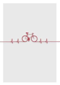 By Hart Beat..... Fabrikasi Logam, Cycling Tattoo, Bicycle Tattoo, Bike Tattoos