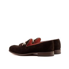 Nndee Loafers - Q by QS Formal Slip-on Loafers With Suede Lining, Formal Brown Slip-ons With Suede Lining, Luxury Brown Slip-on Tassel Loafers, Suede Slip-on Monk Strap Shoes For Formal Occasions, Brown Suede Oxfords For Business, Suede Slip-on Monk Strap Shoes For Business, Luxury Brown Slip-on Loafers, Brown Business Oxfords With Suede Lining, Brown Suede Oxfords For Office