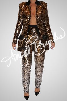 Outpost – Angel Brinks Angel Brinks, Gold Pants, Spark Up, Sequin Pants, Jumpsuit Jacket, Leggings Sale, Glam Looks, Maxi Gowns, Crop Top Blouse