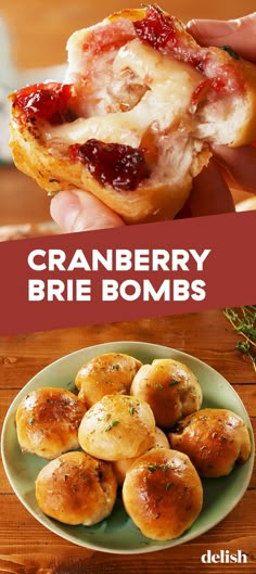 Cranberry Brie Bombs Will Keep Your Hangry Thanksgiving Guests At BayDelish Quick Thanksgiving Recipes, Appetizers Ideas, Cranberry Brie, Thanksgiving Food Sides, Thanksgiving Appetizer Recipes, Easy Thanksgiving Recipes, Best Thanksgiving Recipes, Thanksgiving Cooking, Thanksgiving Recipes Side Dishes