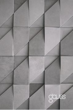 an image of a wall made out of cement blocks