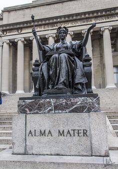 Alma Mater at Columbia University Columbia University Acceptance Letter, University Of Columbia