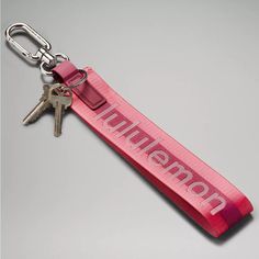 Brand New Keep Your Keys Close At Hand By Clipping Them To Your Favourite Bag. Product Details Designed For On The Move Dimensions: 22.5cm (8.8") Materials Trim: 100% Polyester Body: 100% Recycled Polyester Pink Lululemon Keychain, Lulu Lemon Keychain, Pink Lemonade Vodka, Lululemon Vinyasa Scarf, Lululemon Headbands, Pink Keychain, Lululemon Women, Wide Headband, Grey Stripes