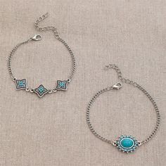 Material: Alloy Color: S1334 Fashion Element: Ellipse Style: Exotic Trendy Alloy Beach Jewelry, Adjustable Alloy Bracelets For Festival, Bohemian Alloy Bracelets For Festivals, Summer Silver Alloy Bracelets, Adjustable Bohemian Alloy Bracelet, Light Blue Bohemian Bracelet For Summer, Blue Bohemian Metal Bracelets, Bohemian Blue Metal Bracelets, Bohemian Turquoise Beaded Metal Bracelets