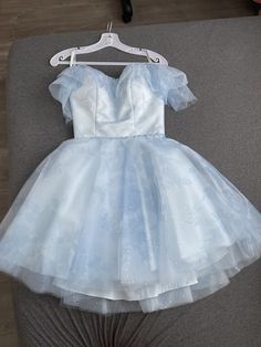 I have a one time used beautiful limited edition quince dress I would love to sell! It's an extravagant baby blue color with flower details on the bottom of the dress. Includes tiny jewels along the dress. Organza Princess Dress For Prom, Organza Princess Dress For Prom Season, Light Blue Princess Dress For Prom, Princess Tulle Dress For Homecoming, Princess Style Ball Gown For Homecoming, Princess Ball Gown For Homecoming, Light Blue Ball Gown Princess Dress For Parties, Light Blue Ball Gown Quinceanera Dress, Blue Princess Dress For Pageant And Prom Season