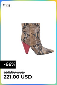 leather, snakeskin print, no appliqués, two-tone, narrow toeline, leather sole, cone heel, covered heel, contains non-textile parts of animal origin, leather lining , Color: Khaki , Size: 9 Leather Heeled Boots With Snake Print For Fall, Snake Print Boots For Fall Party, Snake Print Party Boots For Fall, Leather Boots With Snake Print For Spring, High Heel Snake Print Boots For Fall, Fall Party Boots With Snake Print, Snake Print High Heel Boots For Fall, Fall Leather Heeled Boots With Snake Print, Fall Snake Print High Heel Boots