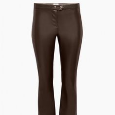 Make An Offer Before The End Of The Month!! Aritzia Evenfall Mocha Brown Low Rise Tik Tok Vegan Leather Pants, Brand New With Tags. I’m Literally Crying. I Bought These Gorgeous Buttery Soft Aritzia Leather Pants Brand New On A Close Out Deal, And They Didn’t Fit And I Can’t Return Them. This Is A Tag Size 8 But They Fit Like A 6. Could Fit A 4. I Am Normally A Size 8 In Aritzia And This 8 Was Just Way To Small Everywhere- Waist, Hips, Rise And Leg- Meaning I Think It Will Fit You Perfectly Snug Sequence Pants, Sale Tag, Vegan Leather Pants, White Wide Leg Pants, Flare Jumpsuit, Aritzia Pants, Leather Pant, Long Leggings, High Waisted Flares