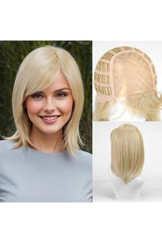 Mono Top Synthetic Lace Front Wig for Women Layered Hair Mixed Blonde Hair Layered, Mixed Hair, Synthetic Lace Front Wigs, Lace Front Wig, Layered Hair, Lace Front Wigs, Wig Hairstyles, Lace Front