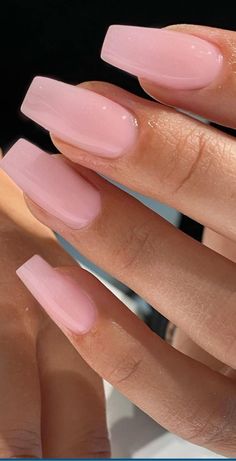 Welcome to our collection of stunning natural pink nail designs. From soft pastel hues to bold, vibrant shades, these nails are the perfect way to add a touch #whitefrenchtipnails Soft Color Nails Acrylic, Natural Pink Nail Ideas, Gel Medium Nails, Pink Nails Plain Simple, Fade Pink Nails, Pink Natural Nails Acrylic, Acrylic Nails Ideas Design, Baby Pink Nails Square, Subtle Pink Nails